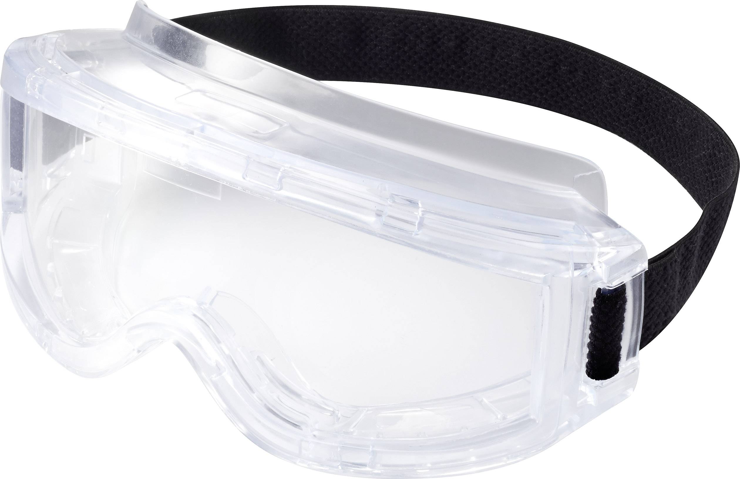 TOOLCRAFT TO-5343216 Pełne okulary ochronne z uchwytem na głowe przejrzysty EN 166 DIN 166 - obrazek 1