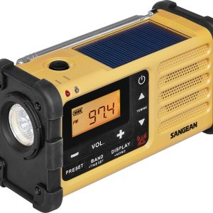 Radio outdoorowe Sangean MMR-88 fale metrowe (VHF), fale średnie (MF) funkcja ładowania akumulatora, latarka kieszonkowa Radio outdoorowe Sangean MMR-88 fale metrowe (VHF), fale średnie (MF) funkcja ładowania akumulatora, latarka kieszonkowa