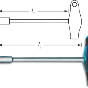 Wkrętak nasadowy Hazet 428-10 428-10 10 mm Wkrętak nasadowy Hazet 428-10 428-10 10 mm