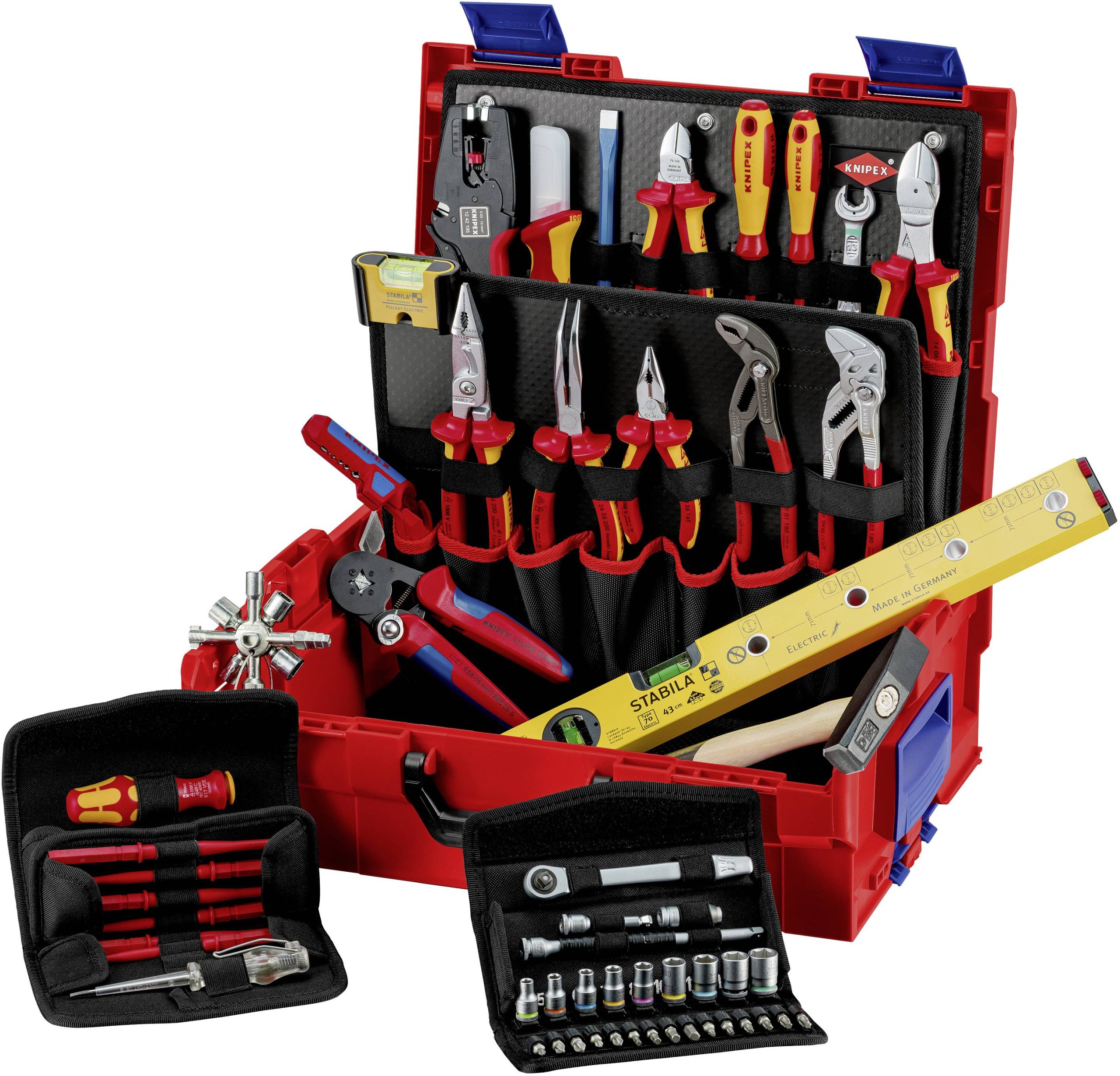 Walizka narzędziowa z wyposażeniem Knipex L-Boxx 00 21 19 LB E - obrazek 1
