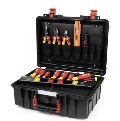 Walizka narzędziowa z wyposażeniem Wiha Basic Set L electric 18tlg 45530 - obrazek 1