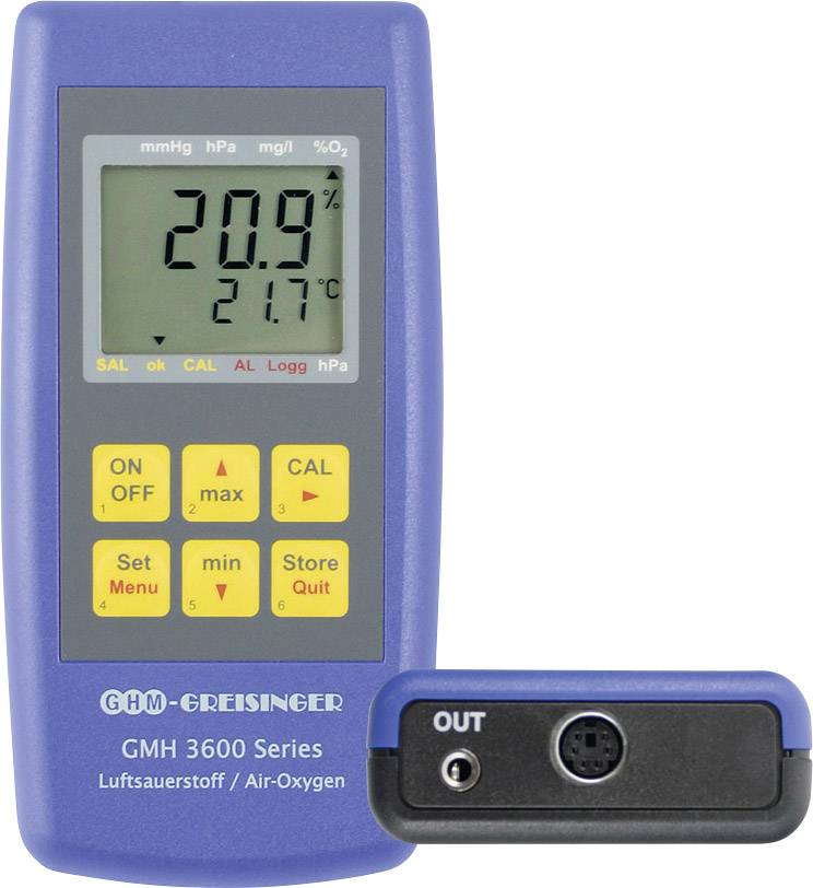 Miernik tlenu Greisinger GMH3692 606842, 0 do 100% - obrazek 1
