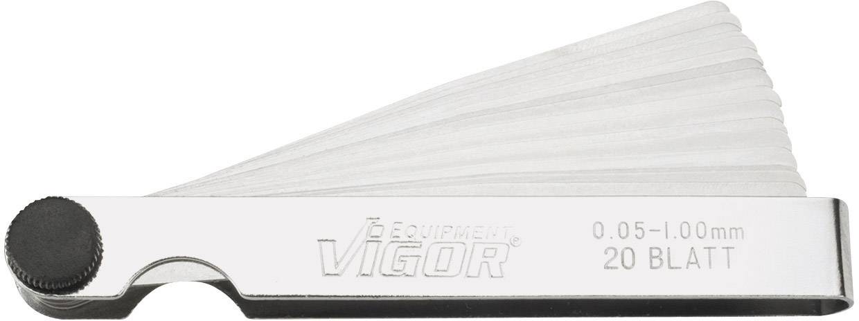 Szczelinomierz płytkowy Vigor V1714, 0,05 - 1,0 mm - obrazek 1