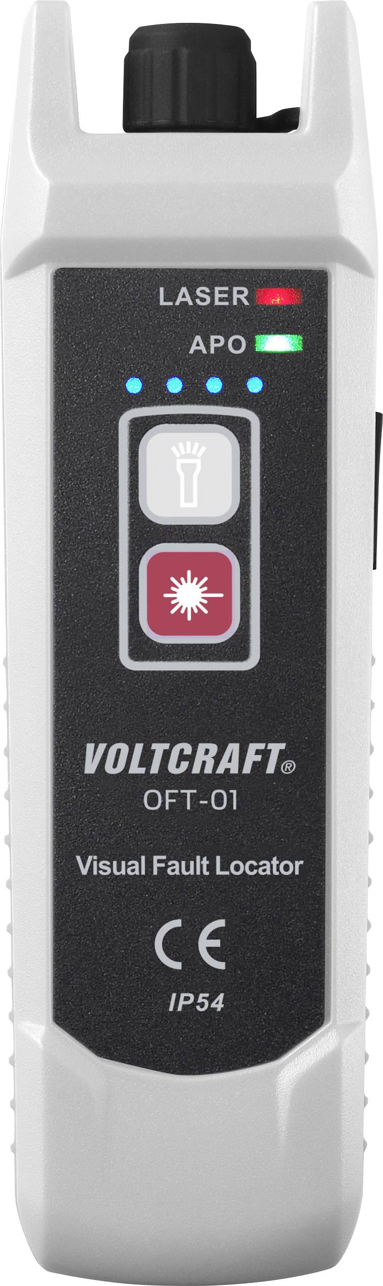 Tester kabli światłowodowych VOLTCRAFT OFT-01 - obrazek 1