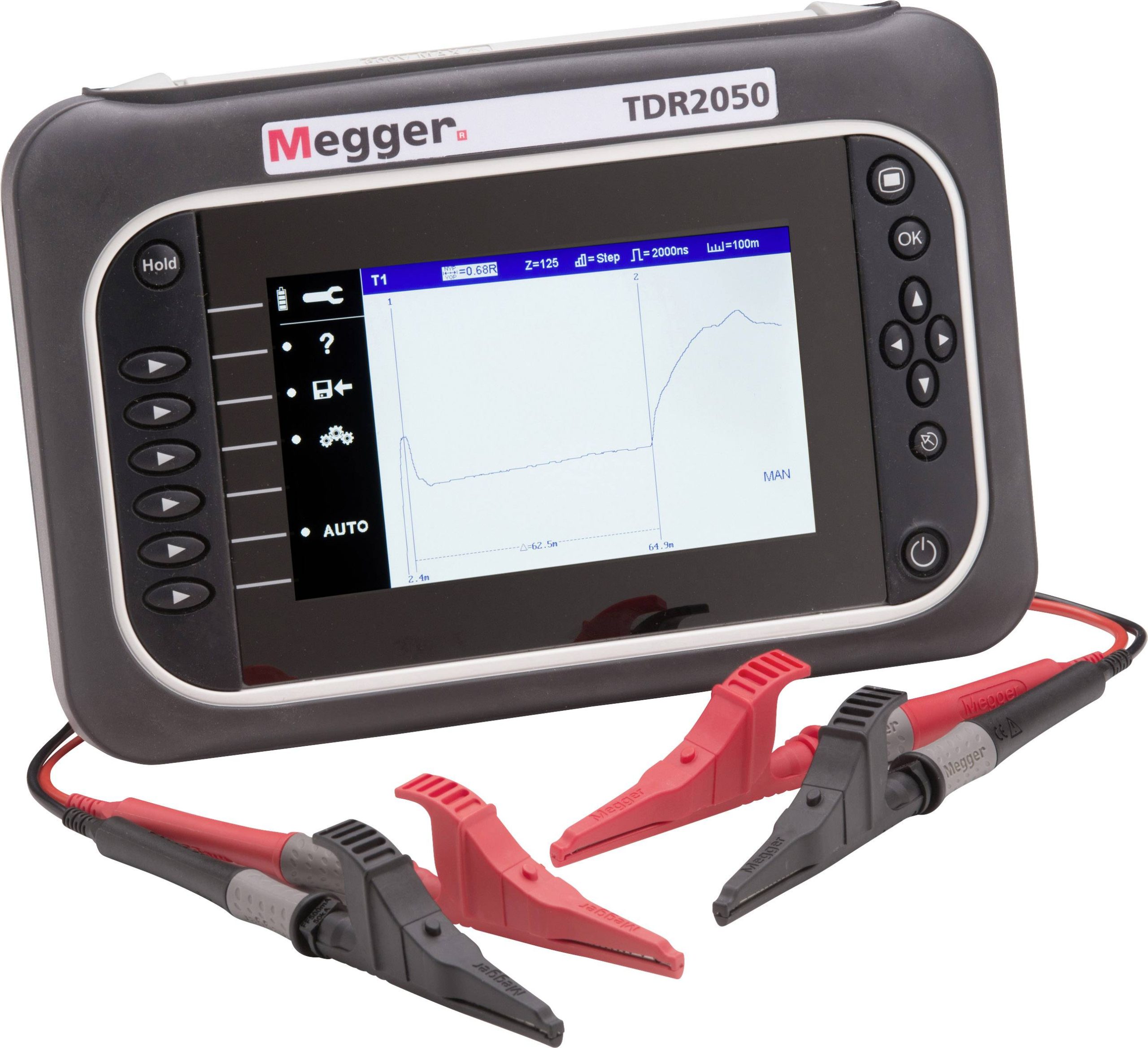 Tester kabli Megger TDR2050 1005-022, śledzenie przewodów - obrazek 1