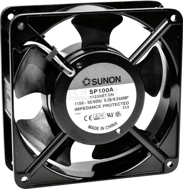 Sunon DP200A2123XST Wentylator osiowy 230 V/AC 161.4 m³/h (D x S x W) 120 x 120 x 38 mm