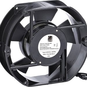 Wentylator osiowy TRU COMPONENTS TC-NA17050-230B1, 230 V/AC, 299 m³/h, (D x S x W) 172 x 150 x 50 mm Wentylator osiowy TRU COMPONENTS TC-NA17050-230B1, 230 V/AC, 299 m³/h, (D x S x W) 172 x 150 x 50 mm