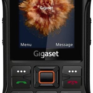 Telefon komórkowy outdoorowy Gigaset GLX 8 PLUS czarny, pomarańczowy Telefon komórkowy outdoorowy Gigaset GLX 8 PLUS czarny, pomarańczowy