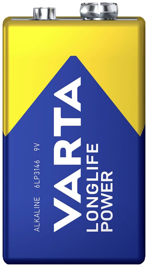Varta LONGLIFE Power 9V Bli 1 Bateria 9 V alkaliczno-manganowe 580 mAh 9 V 1 szt.