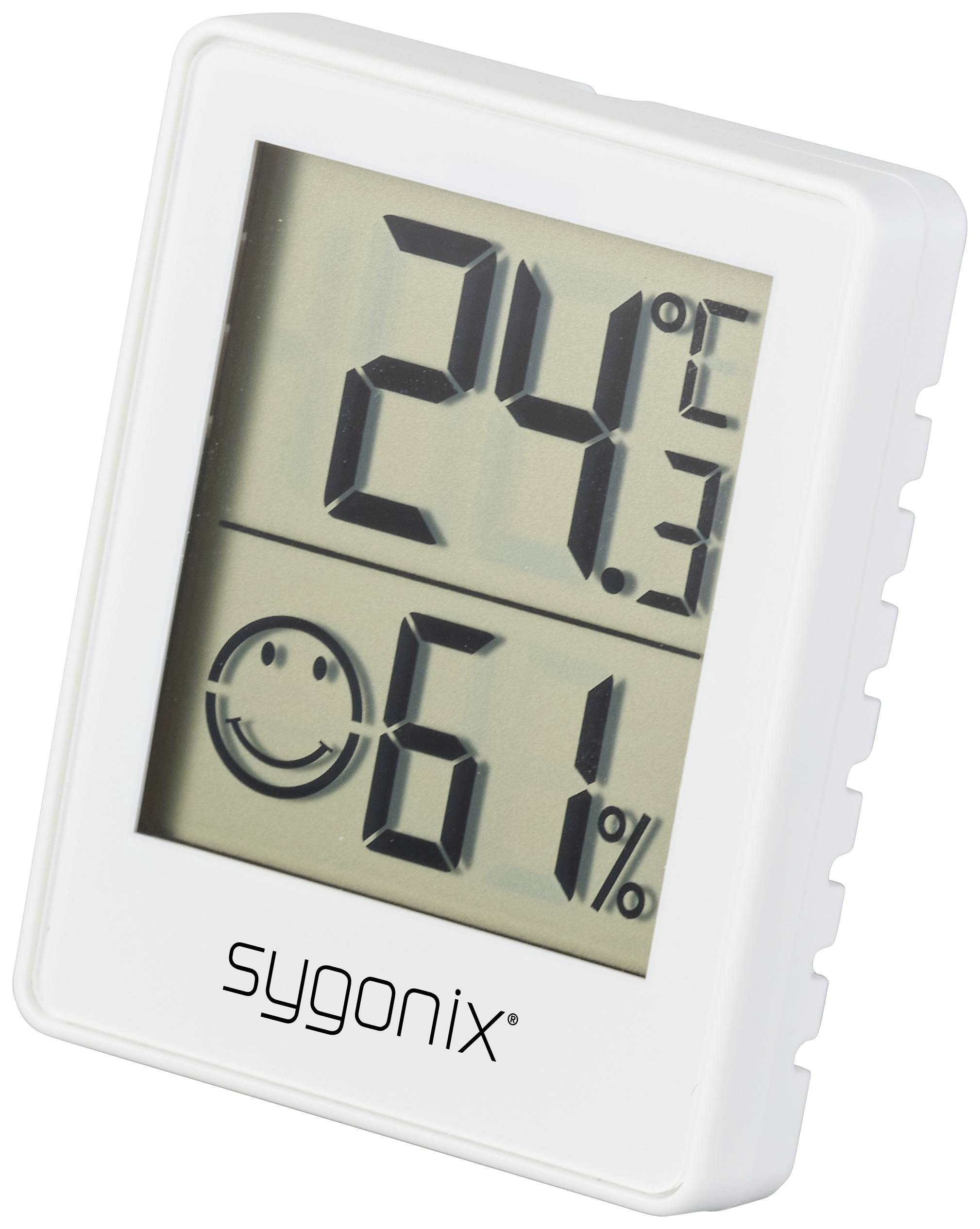 Sygonix Termohigrometr biały SY-5267052 - obrazek 1