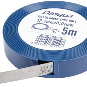 Dasqua 1803-4111 Podkładka szczelinomierza ze stali stopowej Grubość: 0,02 mm Dasqua 1803-4111 Podkładka szczelinomierza ze stali stopowej Grubość: 0,02 mm