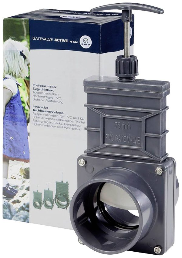 Zasuwa nożowa GateValve Active 75 mm FIAP 2425, (Ø x W) 75 mm x 230 mm