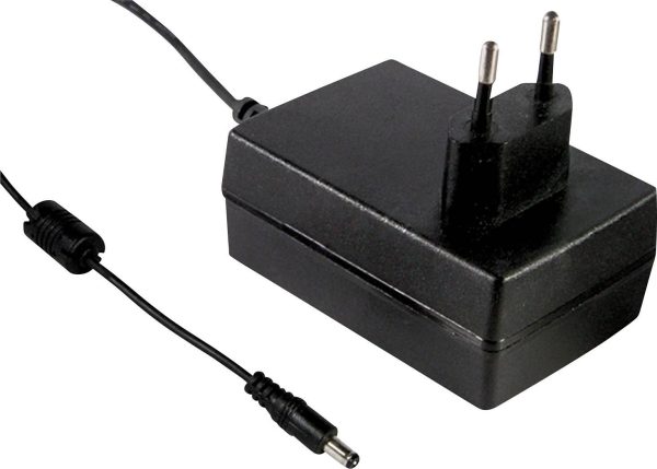 Zasilacz wtyczkowy, stałonapięciowy MEAN WELL GSM18E12-P1J 1.5 A 18 W