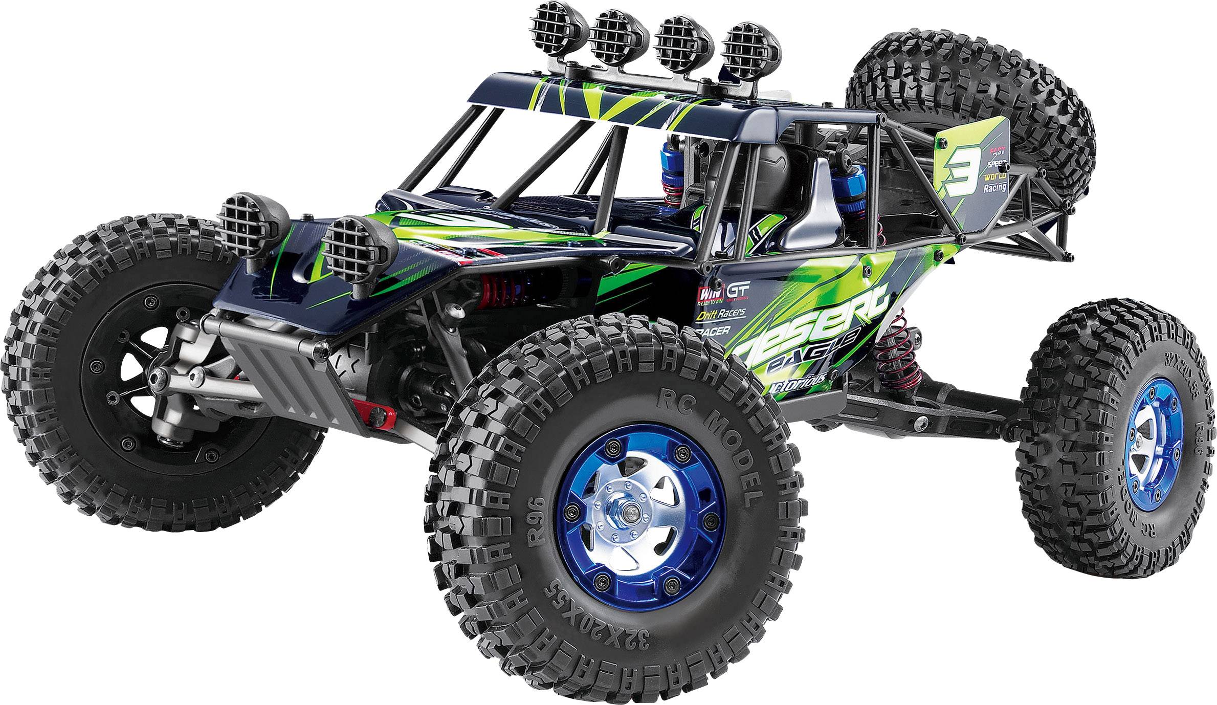 Amewi Desert Eagle-2 Szczotkowy 1:12 Model samochodu RC Elektryczny Buggy Napęd na wszystkie koła RtR 2,4 GHz - obrazek 1