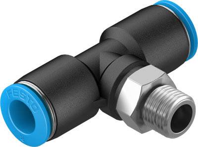 Złączka T FESTO QST-1/8-8 Średnica rury: 8 mm Rozmiar gwintu: R1/8 1 szt.