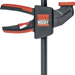 Bessey EZM15-6 Ścisk jednoręczny Maksymalna szerokość mocowania:150 mm Długość produktu: 335 mm Posuw:60 mm Bessey EZM15-6 Ścisk jednoręczny Maksymalna szerokość mocowania:150 mm Długość produktu: 335 mm Posuw:60 mm