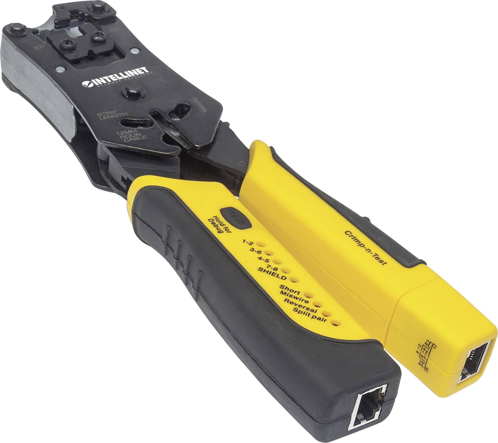 Intellinet 780124 780124 Zaciskarka RJ11, RJ12, RJ45 - obrazek 1