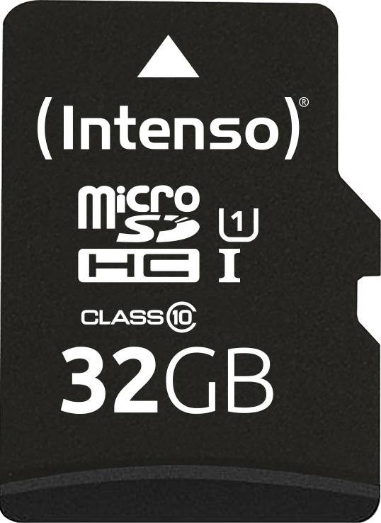 Intenso 32GB microSDHC Performance microSD 32 GB Class 10 UHS-I wodoszczelny - obrazek 1