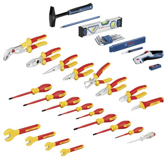 Bosch Professional 1600A02NG4 1600A02NG4 Zestaw narzędzi dla elektryków