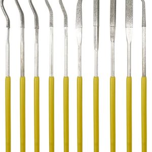 Zestaw pilników igłowych Donau Elektronik M52 140 mm 10 szt. Zestaw pilników igłowych Donau Elektronik M52 140 mm 10 szt.