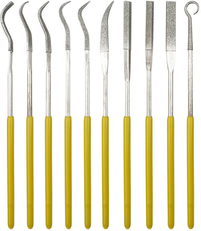 Zestaw pilników igłowych Donau Elektronik M52 140 mm 10 szt. - obrazek 1