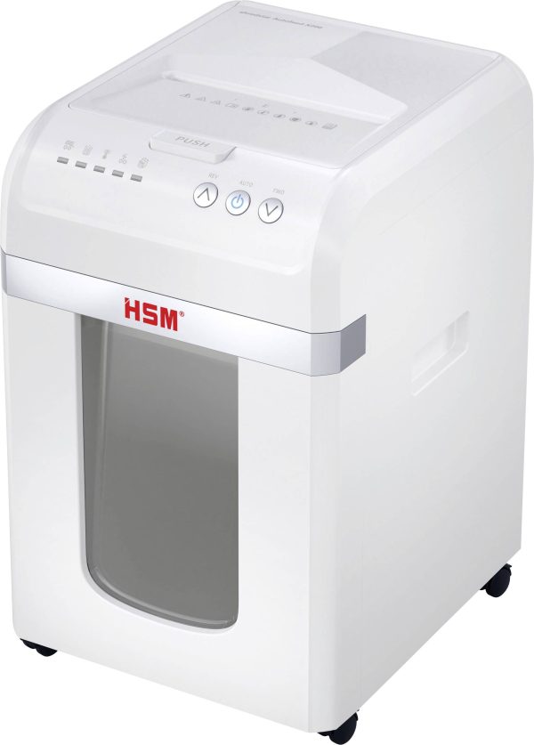 HSM Aktenvernichter HSM shredstar Autofeed X200 – 4 x 12 mm Niszczarka 10 ark. 4 x 12 mm P-4 30 l Niszczy także karty kr