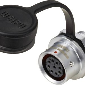 Złącze okrągłe żeńskie push-pull Weipu SF1212/S9, 9 pin, 125 V/AC, IP67, do lutowania Złącze okrągłe żeńskie push-pull Weipu SF1212/S9, 9 pin, 125 V/AC, IP67, do lutowania