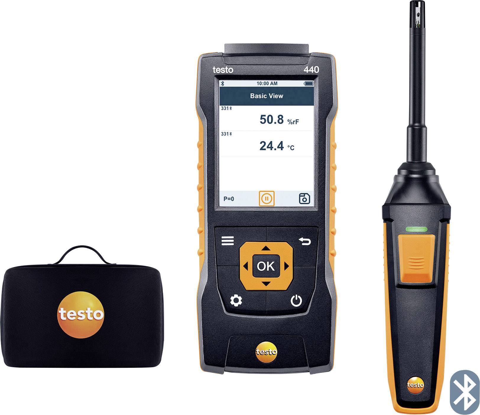 Higrometr testo 440 Set RH Kalibracja (ISO) - obrazek 1