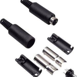 TRU COMPONENTS 1578861 Złącze męskie DIN miniaturowe , niklowany, 1 szt. TRU COMPONENTS 1578861 Złącze męskie DIN miniaturowe , niklowany, 1 szt.