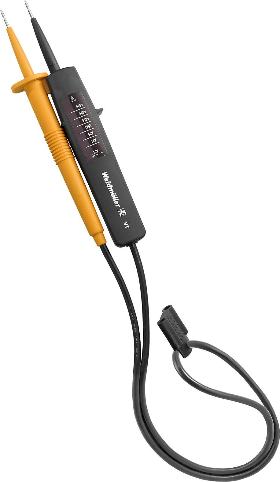 Dwubiegunowy tester napięcia Weidmüller VT CAT III 600 V, CAT IV 300 V - obrazek 1