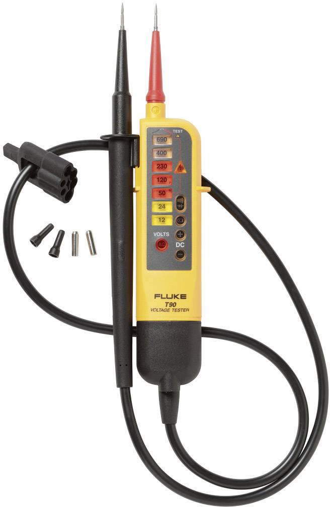 Dwubiegunowy tester napięcia Fluke T90 CAT II 690 V, CAT III 600 V - obrazek 1