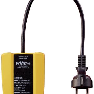 Tester gniazdek Wiha 45220 CAT III 300 V Tester gniazdek Wiha 45220 CAT III 300 V