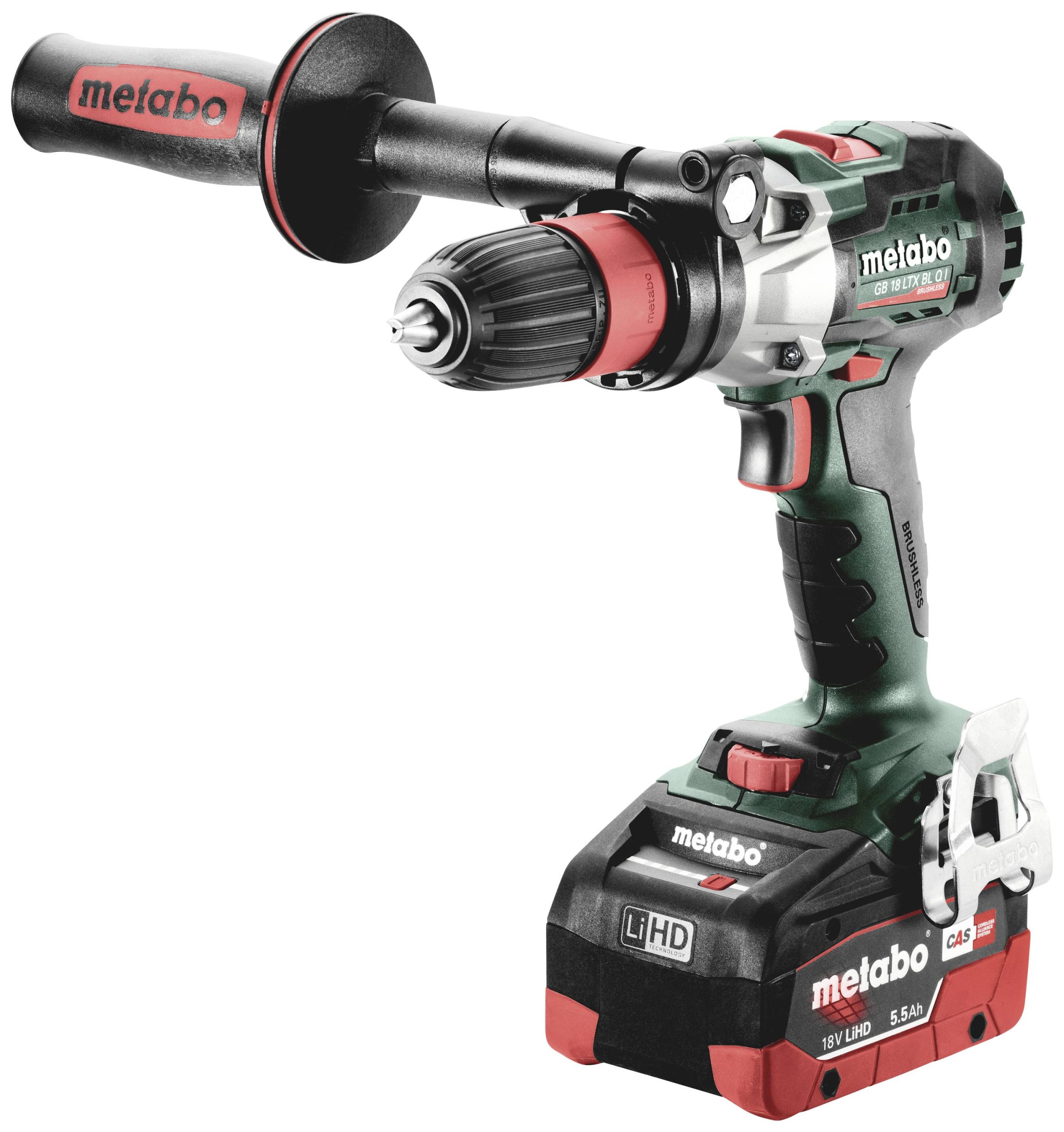 Gwintownica akumulatorowa Metabo GB 18 LTX BL Q I 602362660 18 V 5.5 Ah zaw. 2 akumulatory, zaw. walizkę, zaw. ładowarkę - obrazek 1