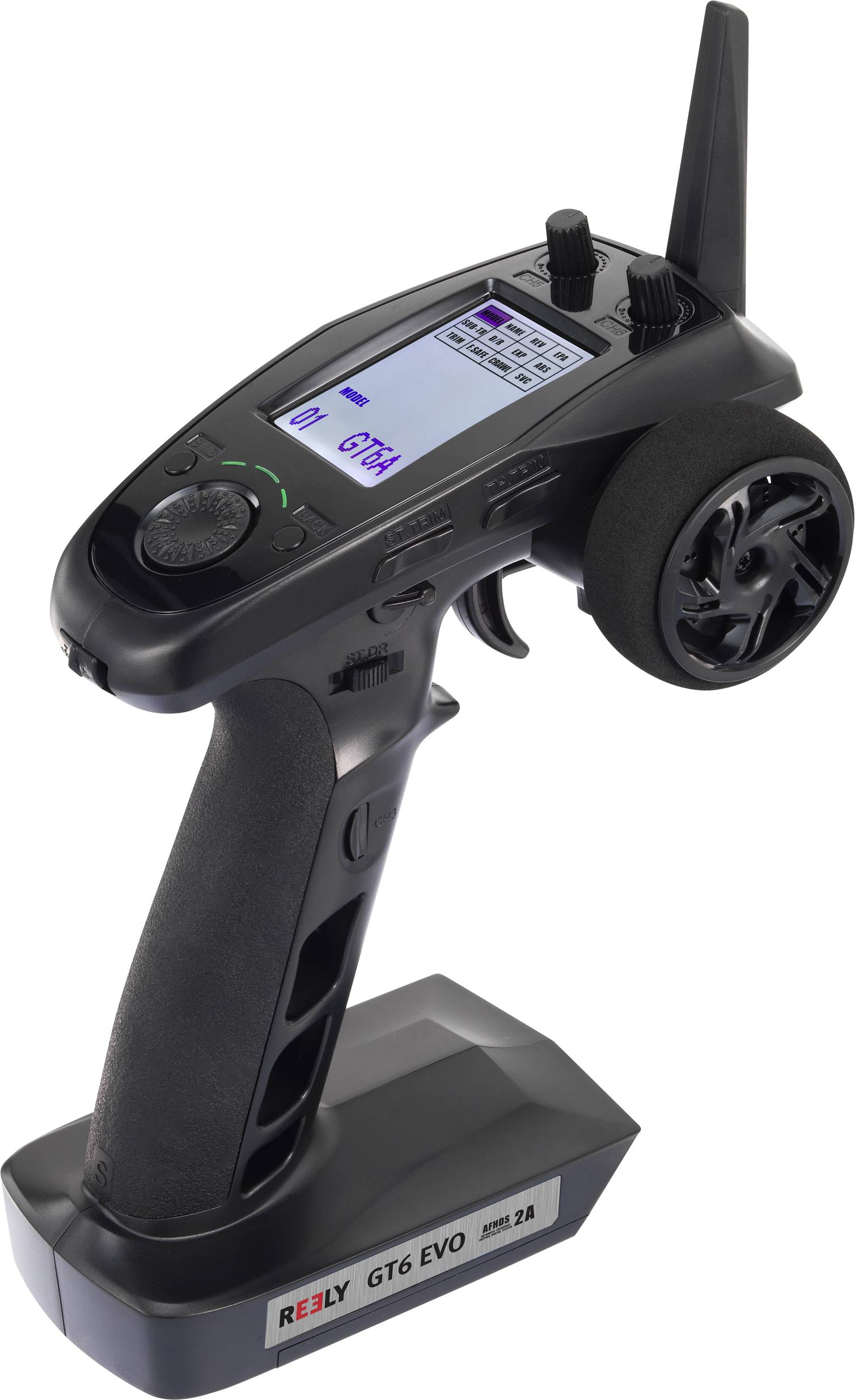 Aparatura pistoletowa Reely GT6 EVO RE-5341938, 2,4 GHz, Ilość kanałów: 6 - obrazek 1