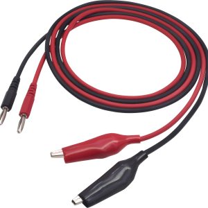 VOLTCRAFT MSL-100 Przewód pomiarowy złącze męskie 4 mm 1.00 m czarny, czerwony 1 szt. VOLTCRAFT MSL-100 Przewód pomiarowy złącze męskie 4 mm 1.00 m czarny, czerwony 1 szt.