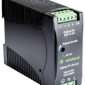Wieland Electric 81.000.6120.0 Zasilacz 24 V 2.5 A 60 W Opis 1 szt.