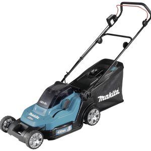 Makita DLM432Z akumulatorowy Akumulatorowa kosiarka do trawy bez akumulatora 18 V Maksymalna szerokość cięcia 430 mm Makita DLM432Z akumulatorowy Akumulatorowa kosiarka do trawy bez akumulatora 18 V Maksymalna szerokość cięcia 430 mm