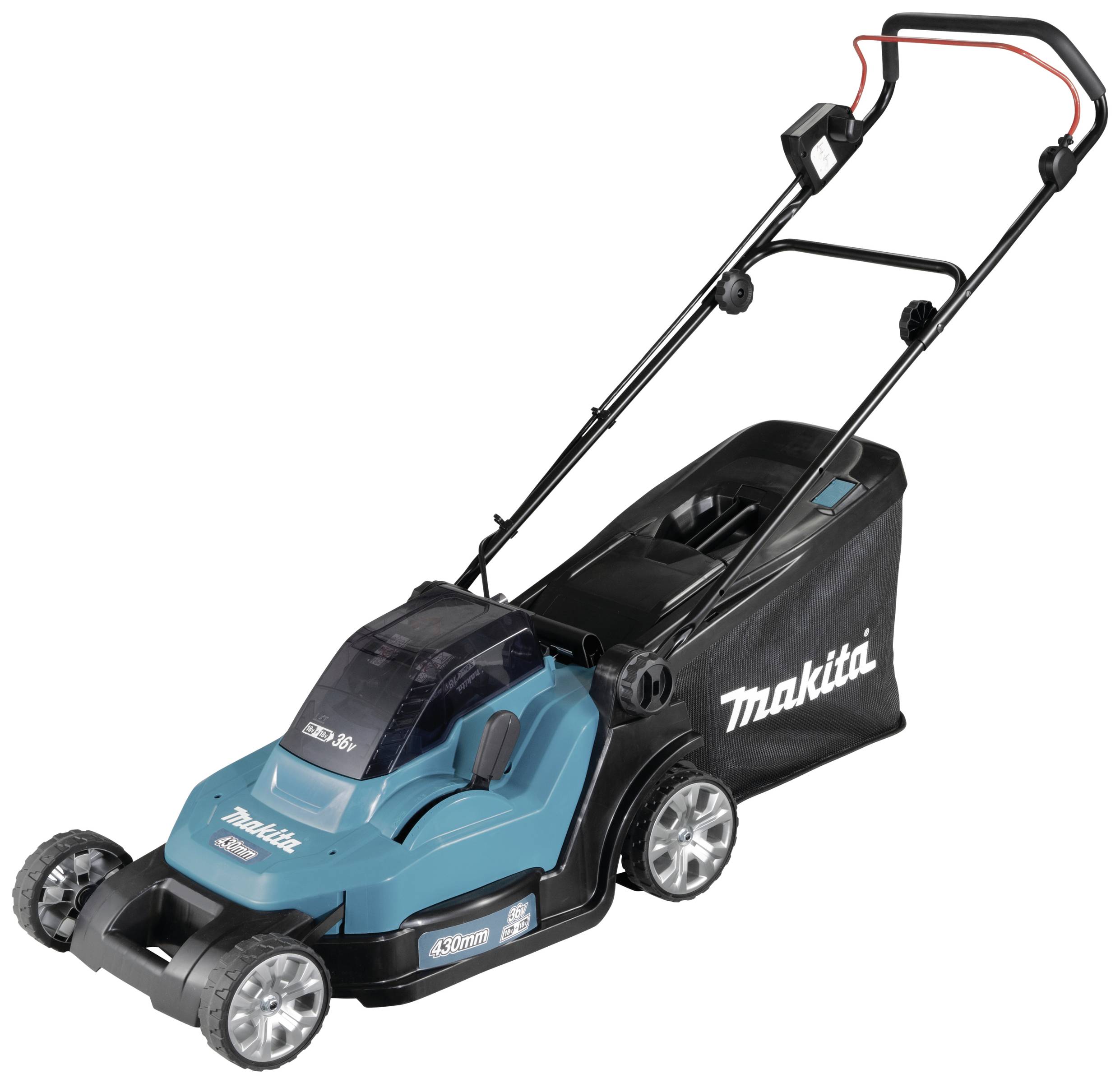 Makita DLM432Z akumulatorowy Akumulatorowa kosiarka do trawy bez akumulatora 18 V Maksymalna szerokość cięcia 430 mm - obrazek 1