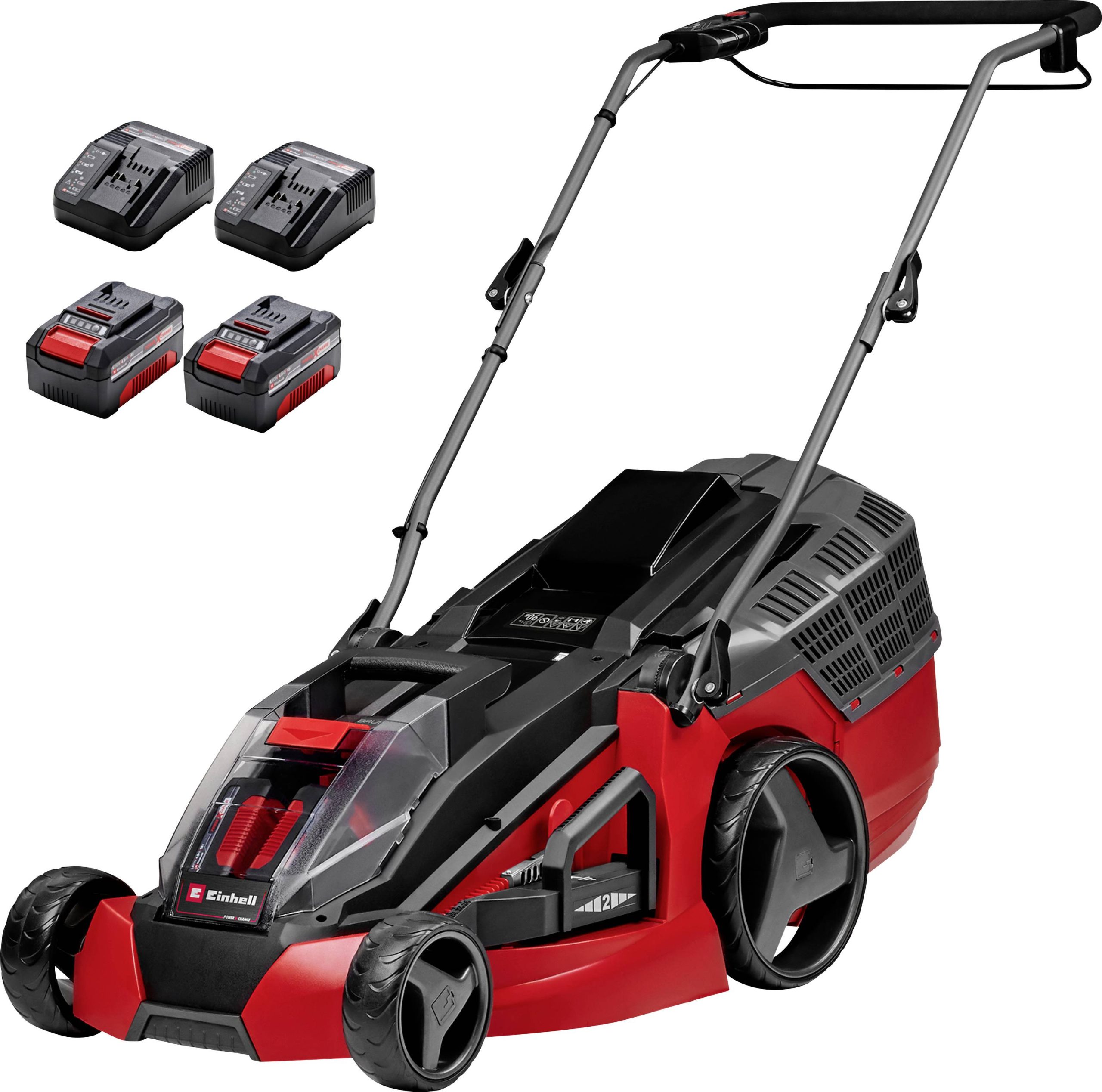 Einhell Power X-Change GE-CM 43 Li M Kit (2x4,0Ah) akumulatorowy Akumulatorowa kosiarka do trawy zaw. ładowarkę, zaw. 2 - obrazek 1