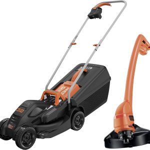 Black & Decker elektryczny Kosiarka, Podkaszarka Zestaw zaw. podkaszarkę 1000 W/250 W Maksymalna szerokość cięcia 32 cm Black & Decker elektryczny Kosiarka, Podkaszarka Zestaw zaw. podkaszarkę 1000 W/250 W Maksymalna szerokość cięcia 32 cm