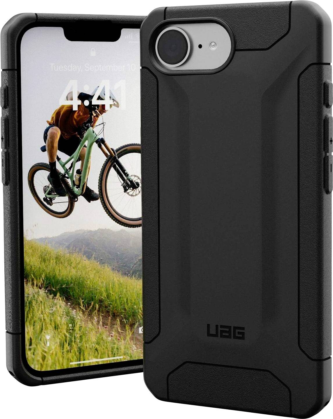 Urban Armor Gear Scout Obudowa outdoorowa Apple iPhone 17e, iPhone 16e czarny Odporny na wstrząsy 114508B14040 - obrazek 1