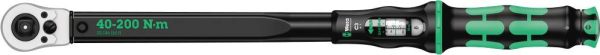 Klucz dynamometryczny Wera Click-Torque C 3 R/L 05075626001, 1/2″ (12.5 mm), 40 – 200 Nm