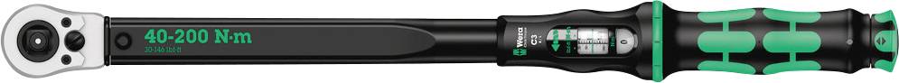 Klucz dynamometryczny Wera Click-Torque C 3 R/L 05075626001, 1/2" (12.5 mm), 40 - 200 Nm - obrazek 1