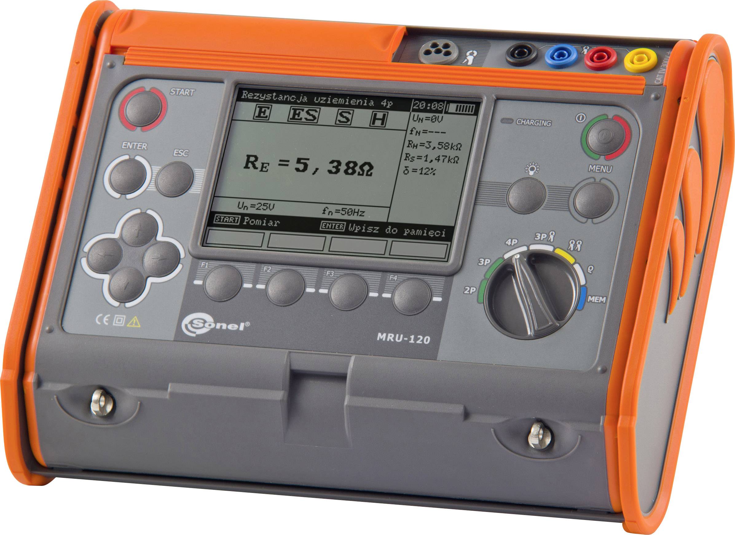 Miernik rezystancji uziemienia Sonel MRU-120 - obrazek 1