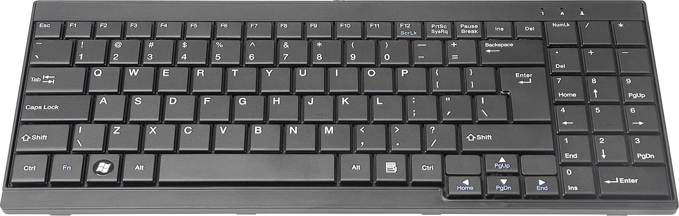 Klawiatura KVM Digitus DS-72000US Angielska US, QWERTY - obrazek 1