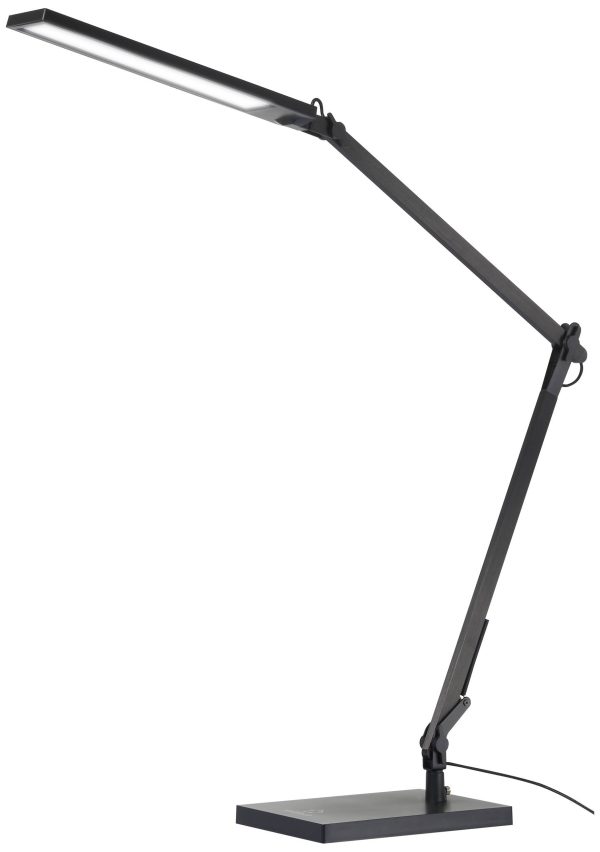 Lampka biurkowa LED Renkforce Flex RF-6439796 9.6 W czarny 500 lm