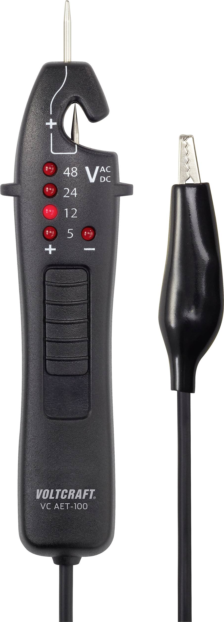 Dwubiegunowy tester napięcia VOLTCRAFT VC AET-100 CAT I - obrazek 1