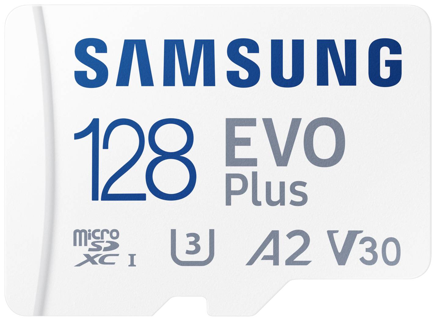 Samsung EVO Plus microSD Produkt nowy 128 GB UHS-I, v30 Video Speed Class, A2 Application Performance Class zaw. kartę p - obrazek 1
