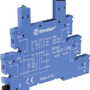 Finder 93.01.7.024 Gniazdo przekaźnika 93.01.7.024, 1 szt. Finder 93.01.7.024 Gniazdo przekaźnika 93.01.7.024, 1 szt.