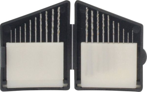 Donau Elektronik 806196 HSS Zestaw wierteł krętych do metalu 20 szt. DIN 338 uchwyt prosty 1 zest.